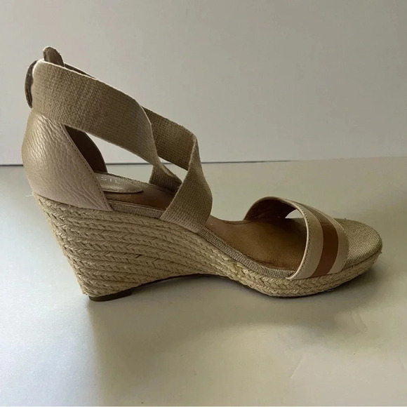 Fossil Women’s Wedge Espadrille Sandals Size 11 Boho - Picture 8 of 14